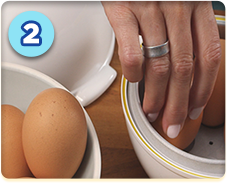 6pcs Egg Pod - Microwave Egg Boiler Cooker Egg Steamer Perfectly Cooks Eggs  And Detaches The Shell